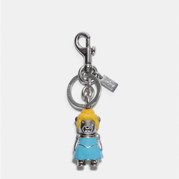 Coach Disney X Cinderella Bear Bag Charm - Picture 1 of 6